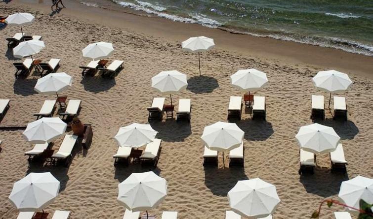 Boutique Studio At Oasis Vip Club Lejlighed Sunny Beach Eksteriør billede